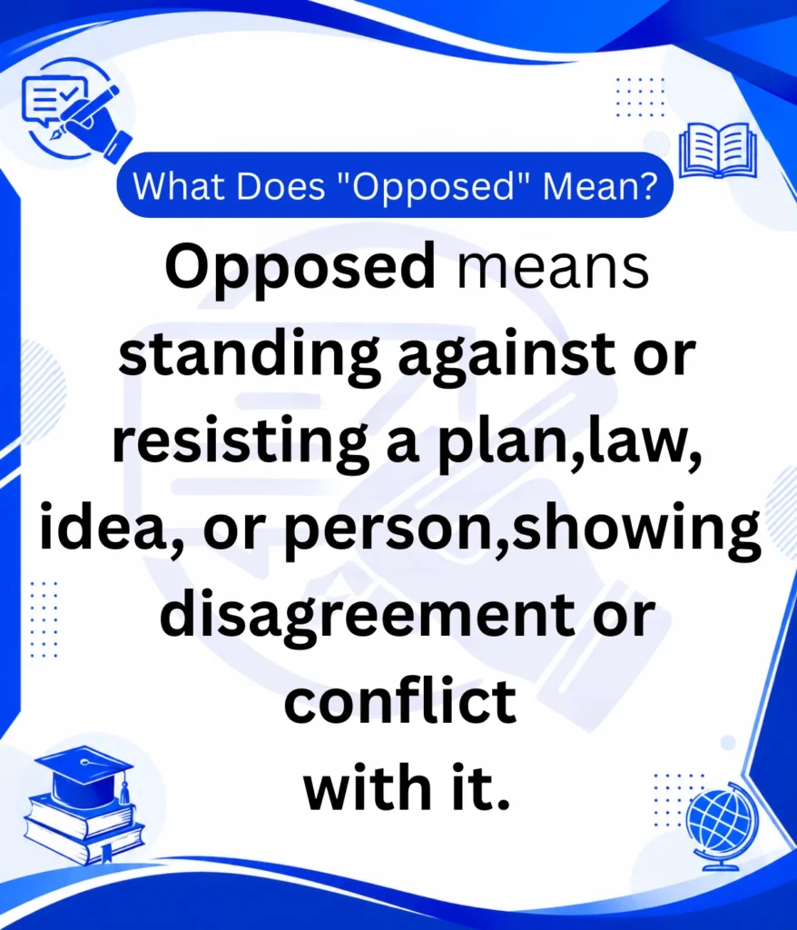 opposed-mean
