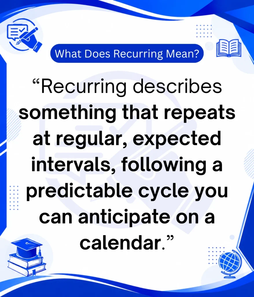 recurring-mean