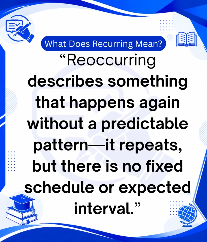 reoccurring-mean
