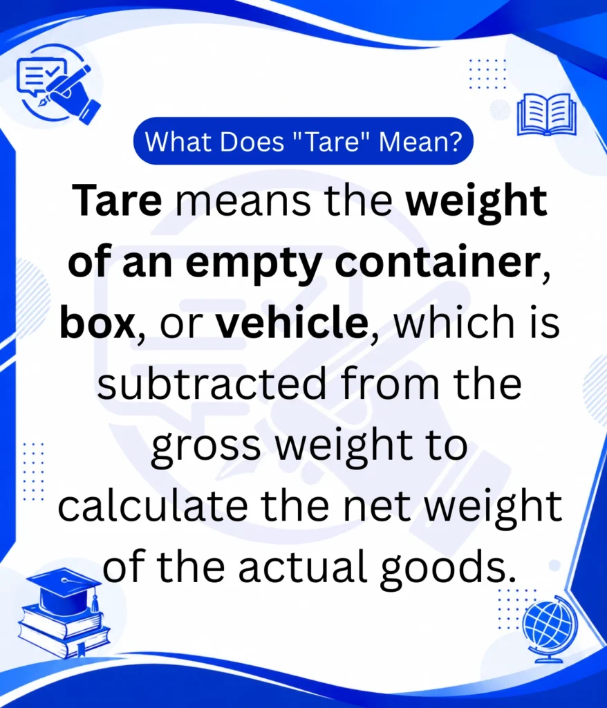 tare-mean