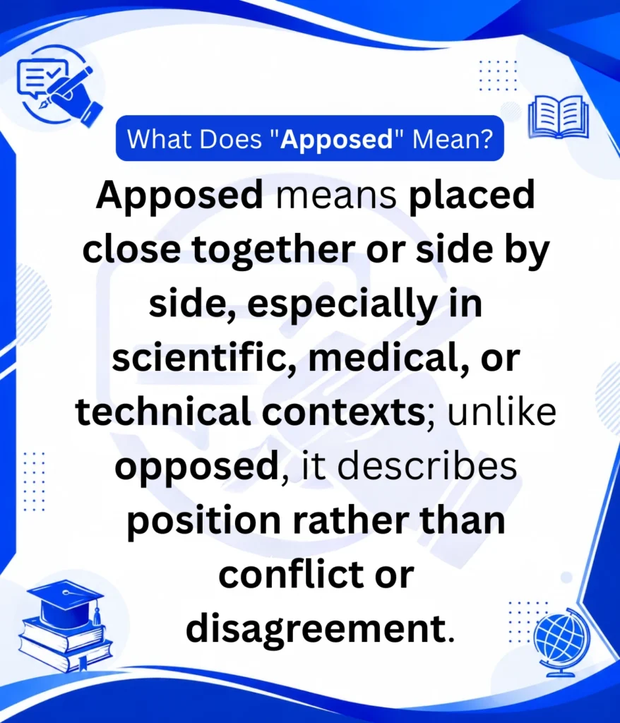 apposed-mean